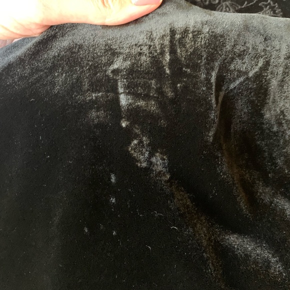 Johnny Was LOVE Uche Cropped Floral Embroidered Wide Leg Velvet Pants LARGE - Picture 8 of 14